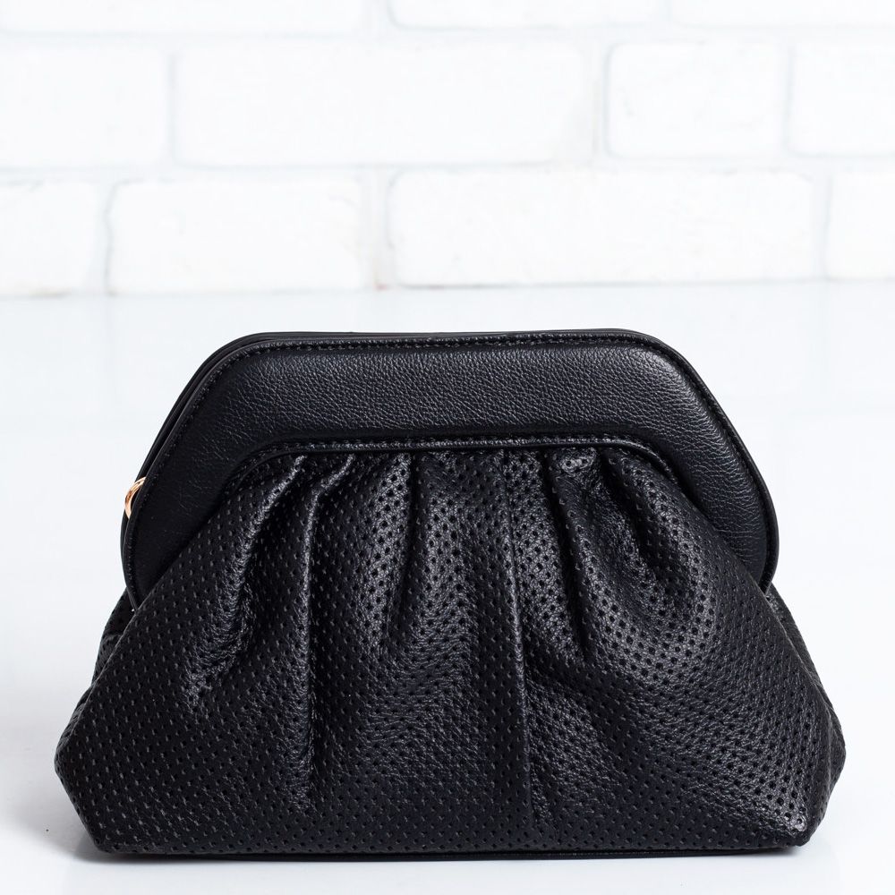 Дамска чанта, портмоне в черно Дамска чанта, портмоне в черно