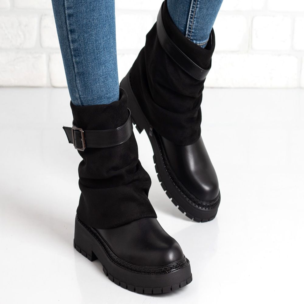 Дамски боти в черно Дамски боти в черно