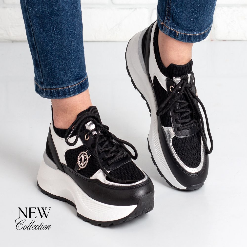 Дамски маратонки в черно Дамски маратонки в черно