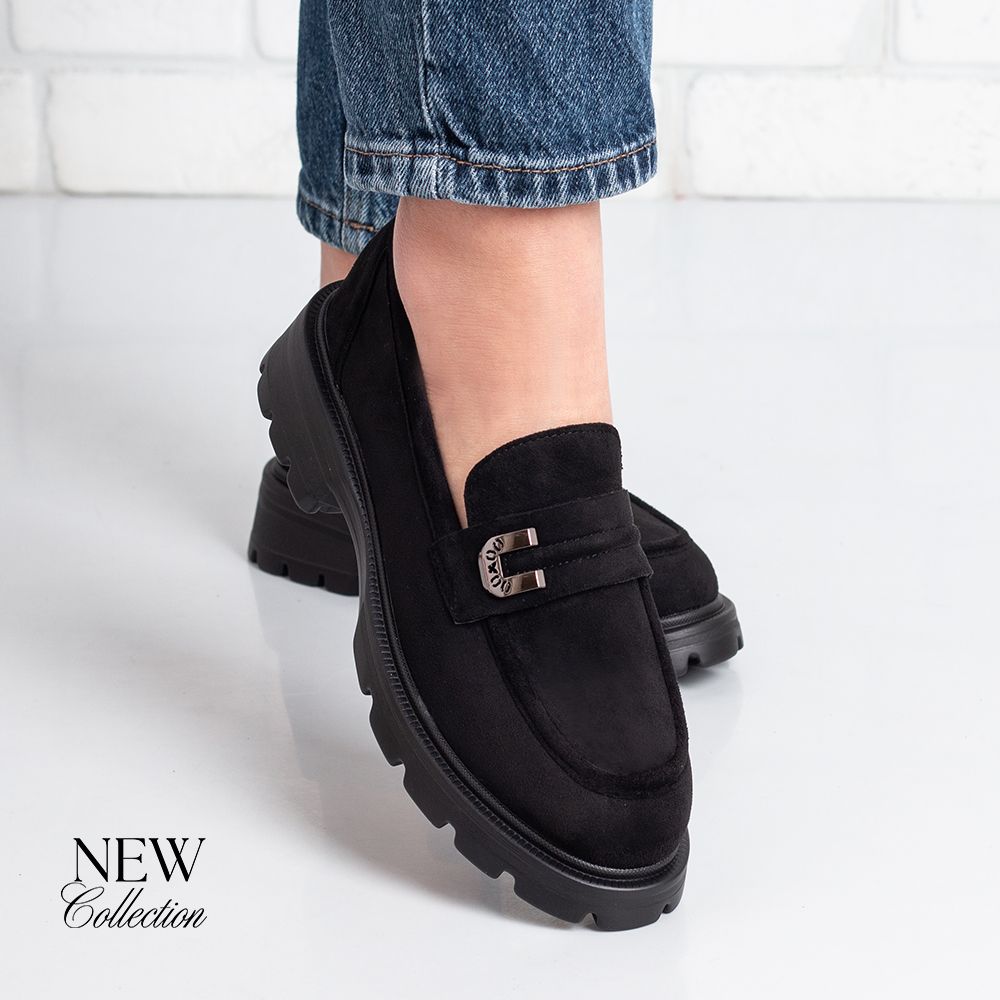 Дамски мокасини в черно Дамски мокасини в черно