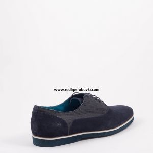 Мъжки обувки в тъмно синьо