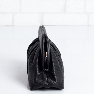 Дамска чанта, портмоне в черно