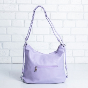 Дамска чанта-раница в лилаво