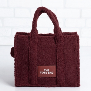 Дамска чанта в бордо