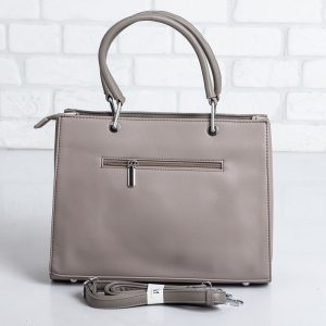 Дамска чанта в сиво