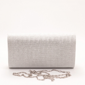 Дамска чанта в сребро