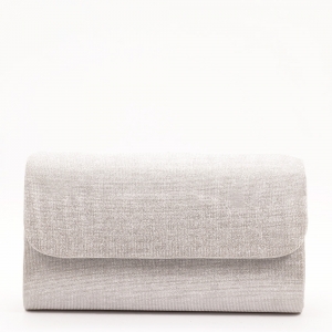 Дамска чанта в сребро