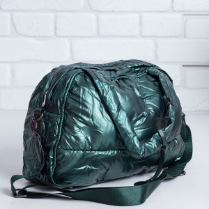 Дамска чанта в тъмно зелено