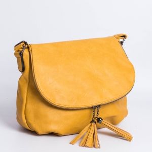 Дамска чанта в жълто