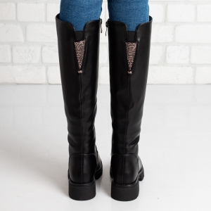 Дамски ботуши в черно