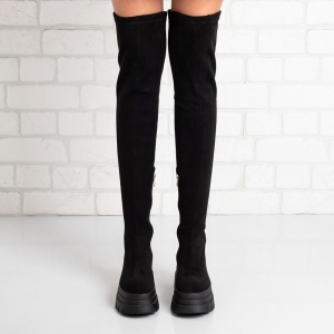 Дамски чизми в черно