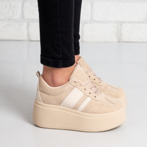 Дамски кецове в бежово