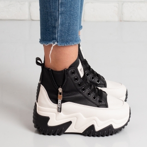 Дамски кецове в черно и бяло