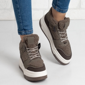 Дамски кецове в кафяво