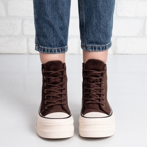 Дамски кецове в кафяво