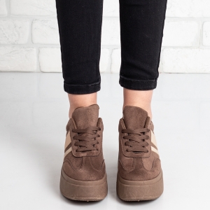 Дамски кецове в кафяво