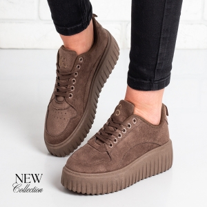 Дамски кецове в кафяво