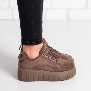 Дамски кецове в кафяво