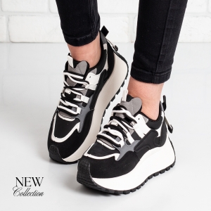 Дамски маратонки в черно